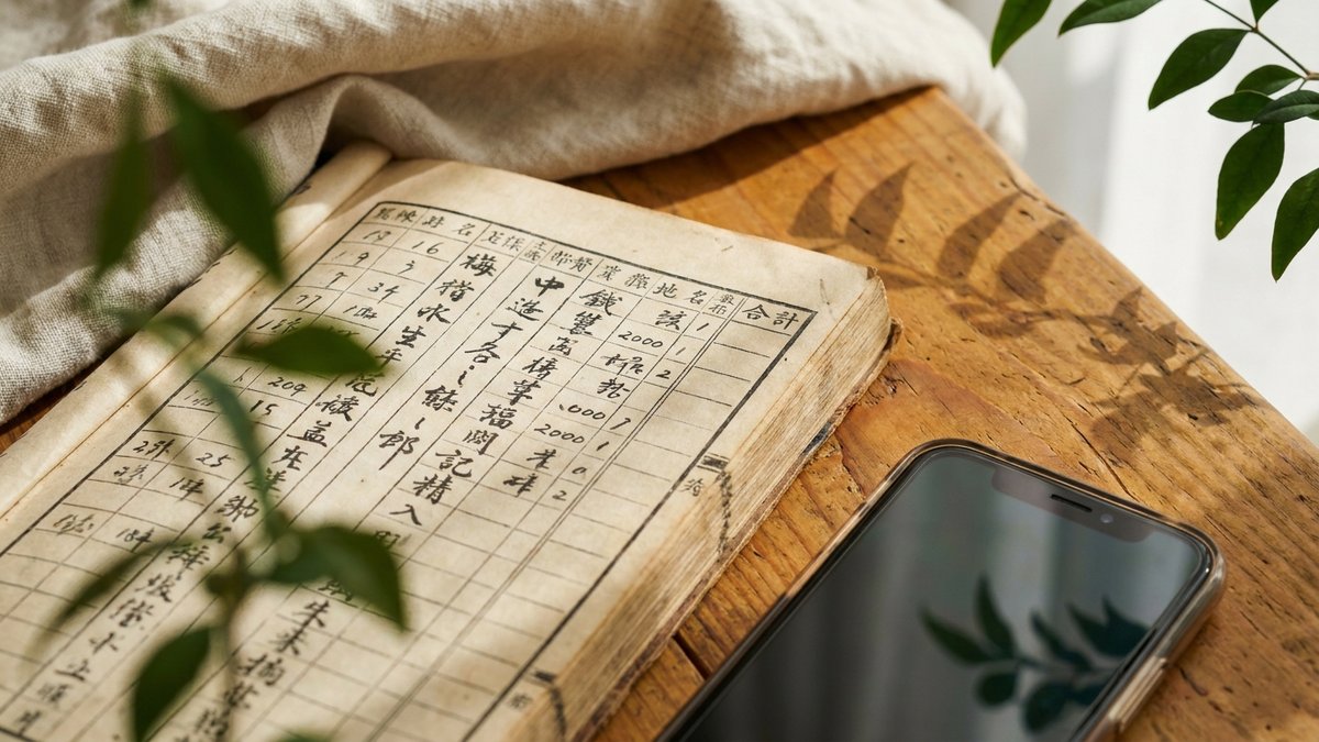 手書きの台帳をAIに読ませるのに、いちばん楽な方法は何ですか？